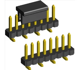 1.27mm Pin Header Single Row SMD B1(2) Type with Cap